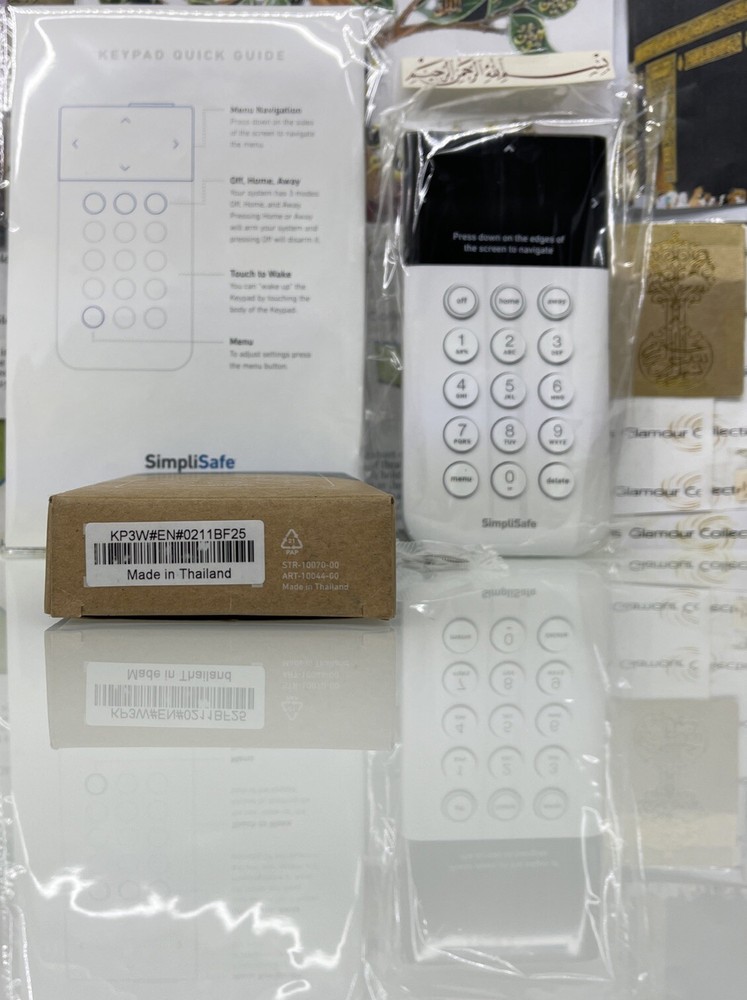 SimpliSafe Keypad KP3W Wireless Keypad White (B1)