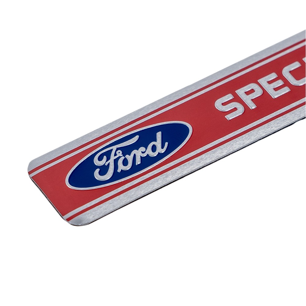 Ford Special Vehicle Team Emblem Red Pair