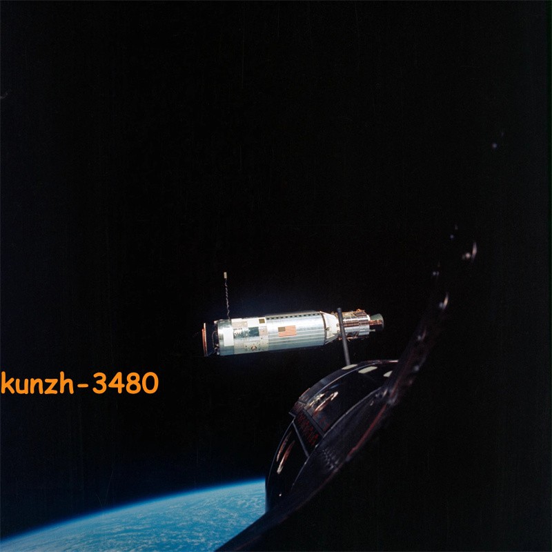1/72 1/48 Gemini Spacecraft - Agena Finished Static Model 3D Printed Collection