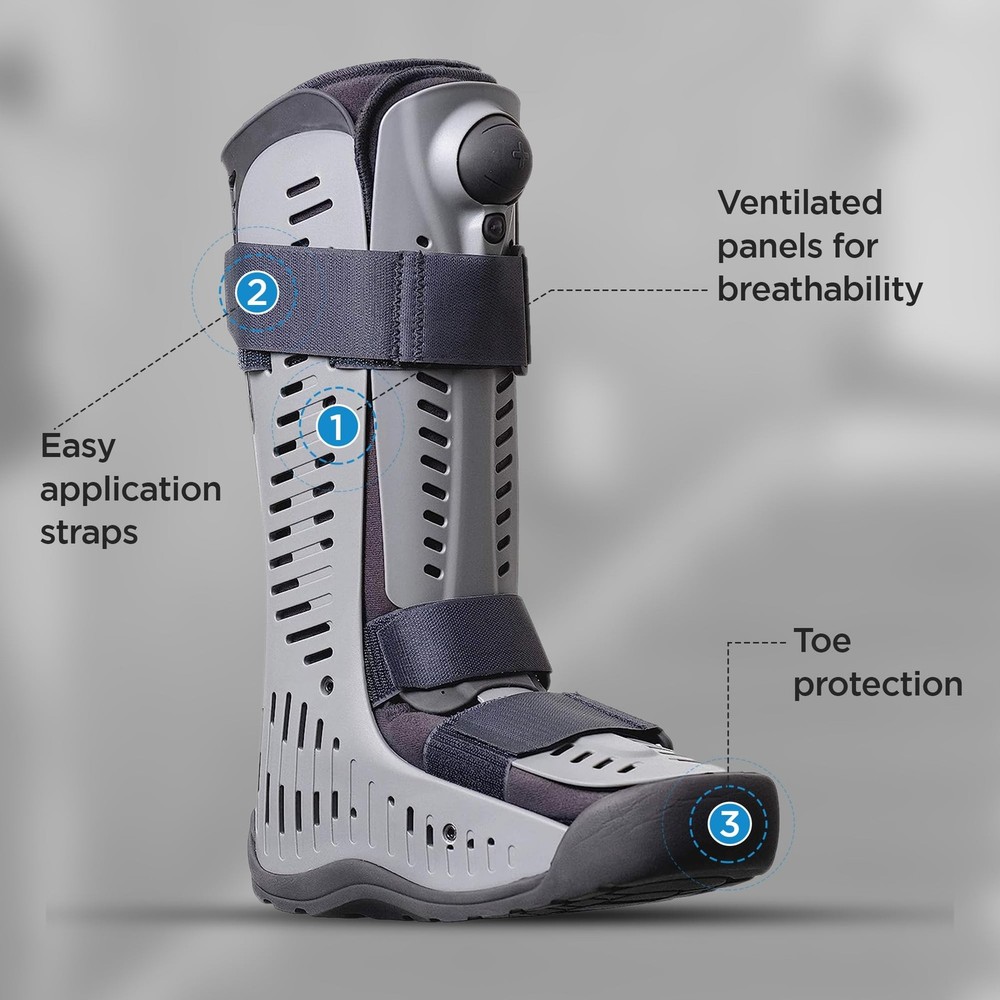 Ossur Rebound Air Walker Boot | Comfortable Walking Boot with Compression Str...