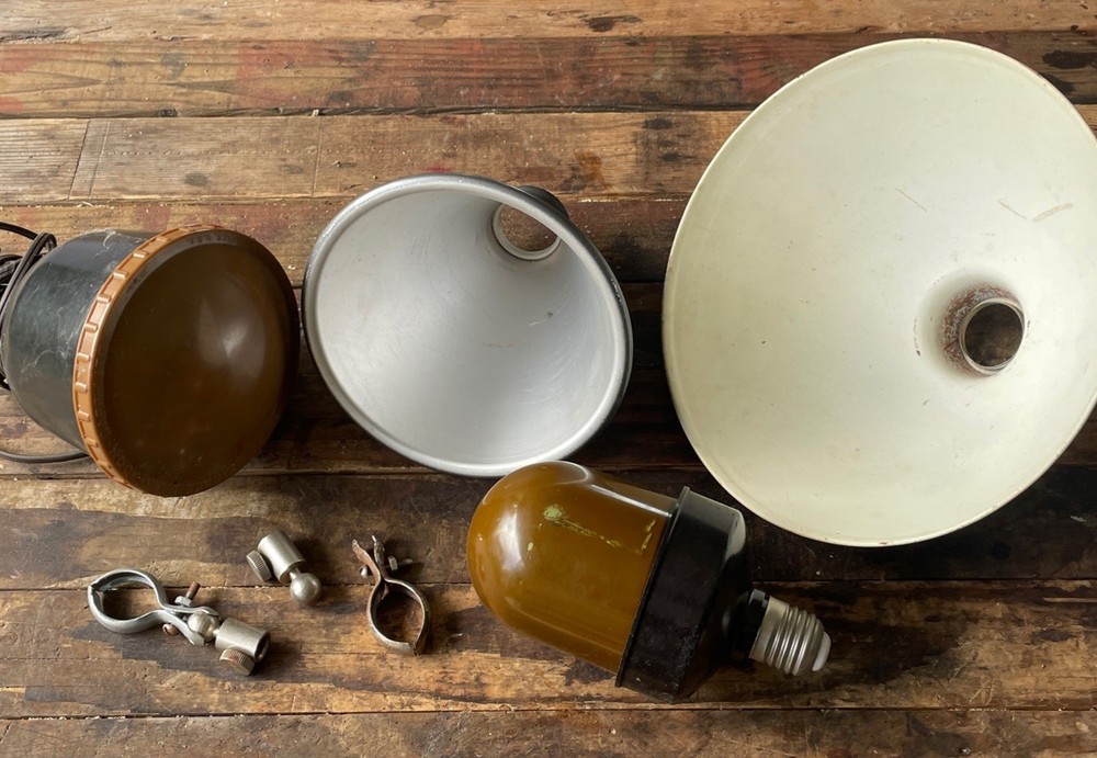 Vintage Development Equipment Lights