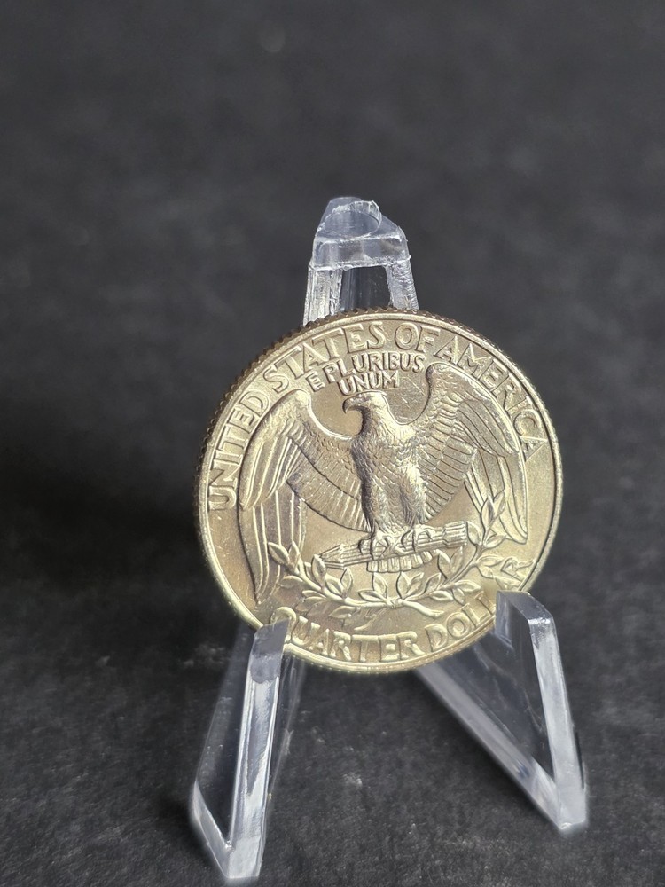 1987-P GEM BU Washington Quarter 25 C Uncirculated (B, E)