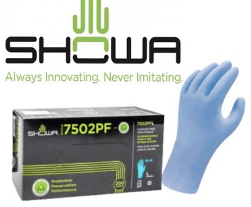 SINGLE USE NITRILE GLOVES