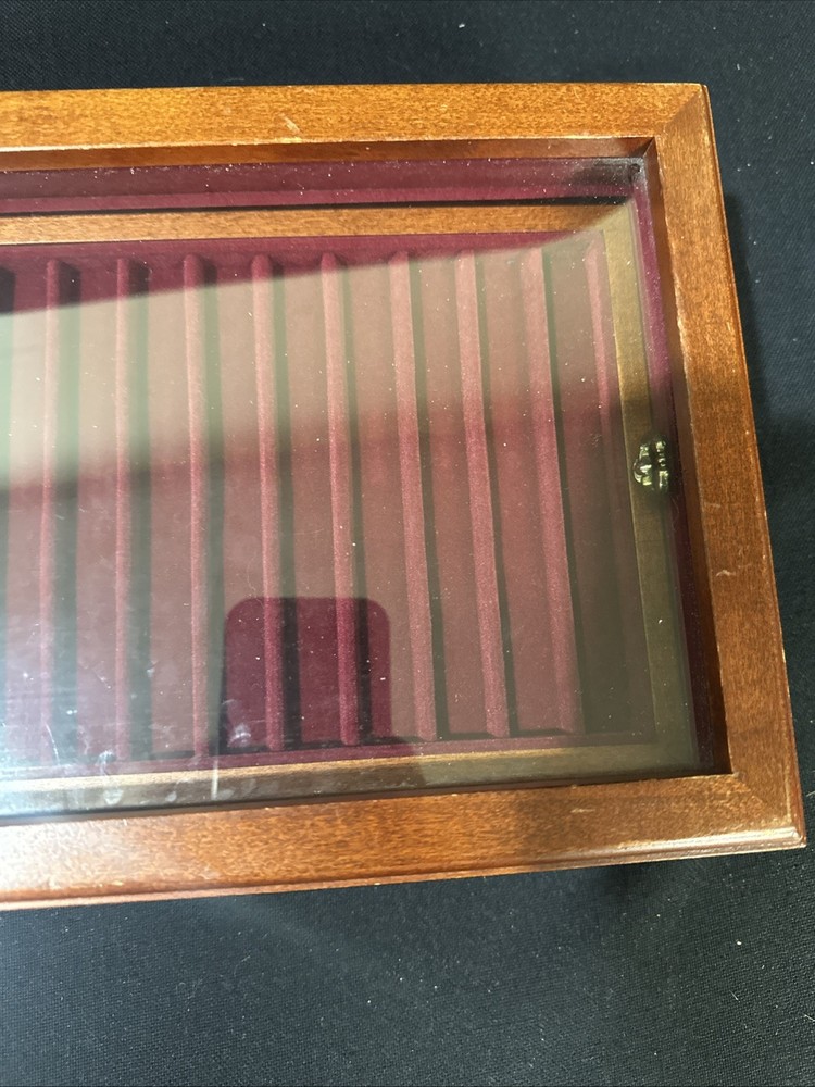 Hardwood Pen Case With 29 Slots