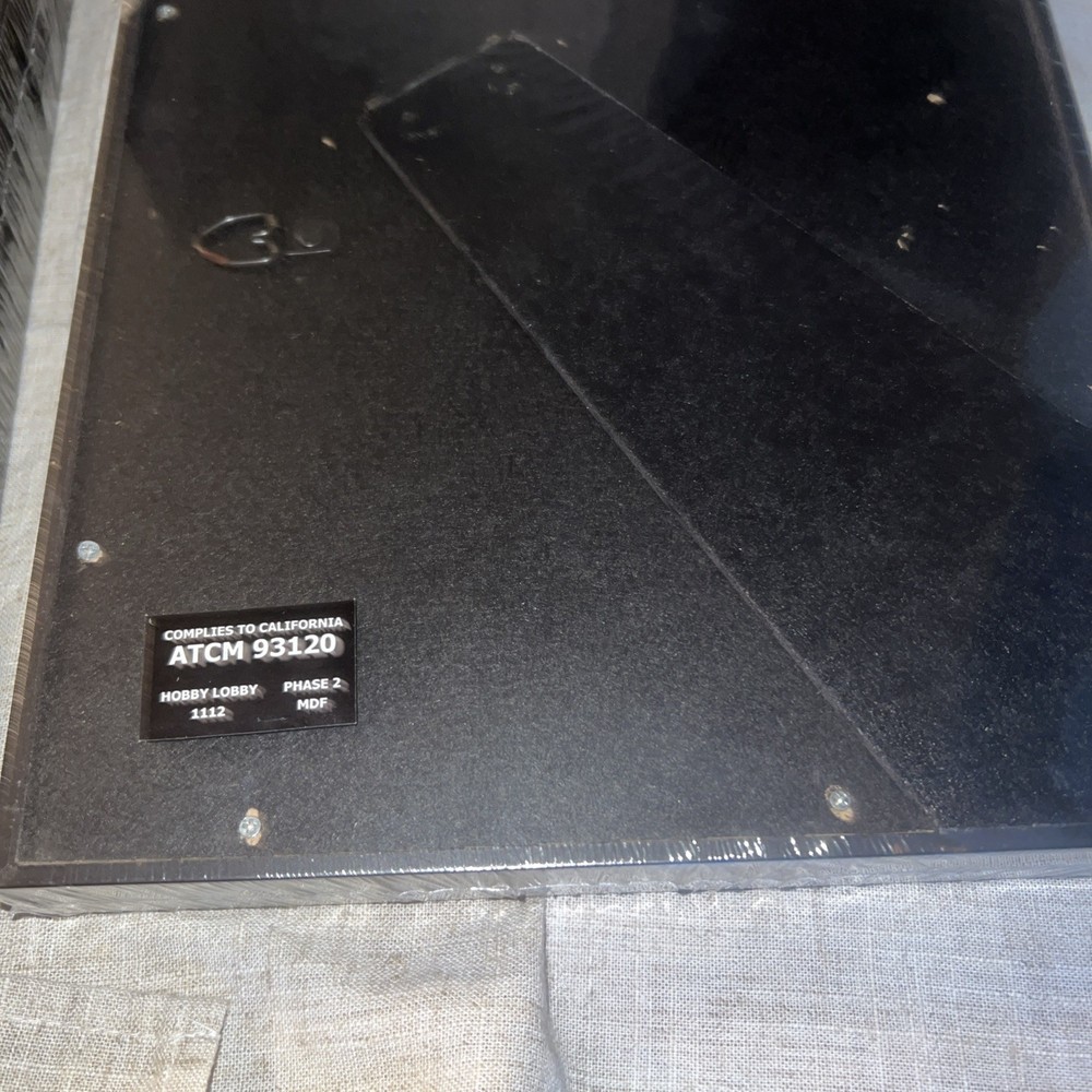 (2) 8” X 10” Display Cases, Solid Wood, Hinged, New