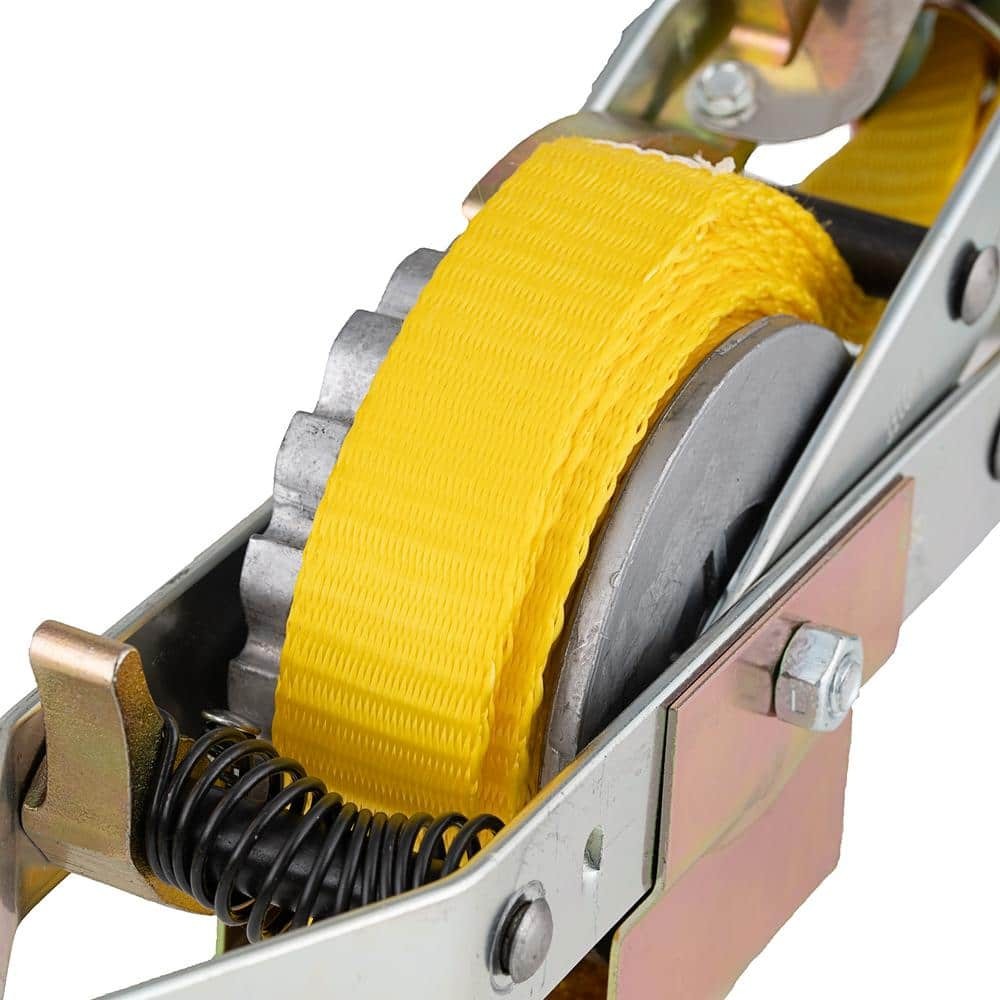 Maasdam Pow'R Pull 2,000 lb. 25 ft. Max Lift 10:1 Leverage Web Strap Puller Tool