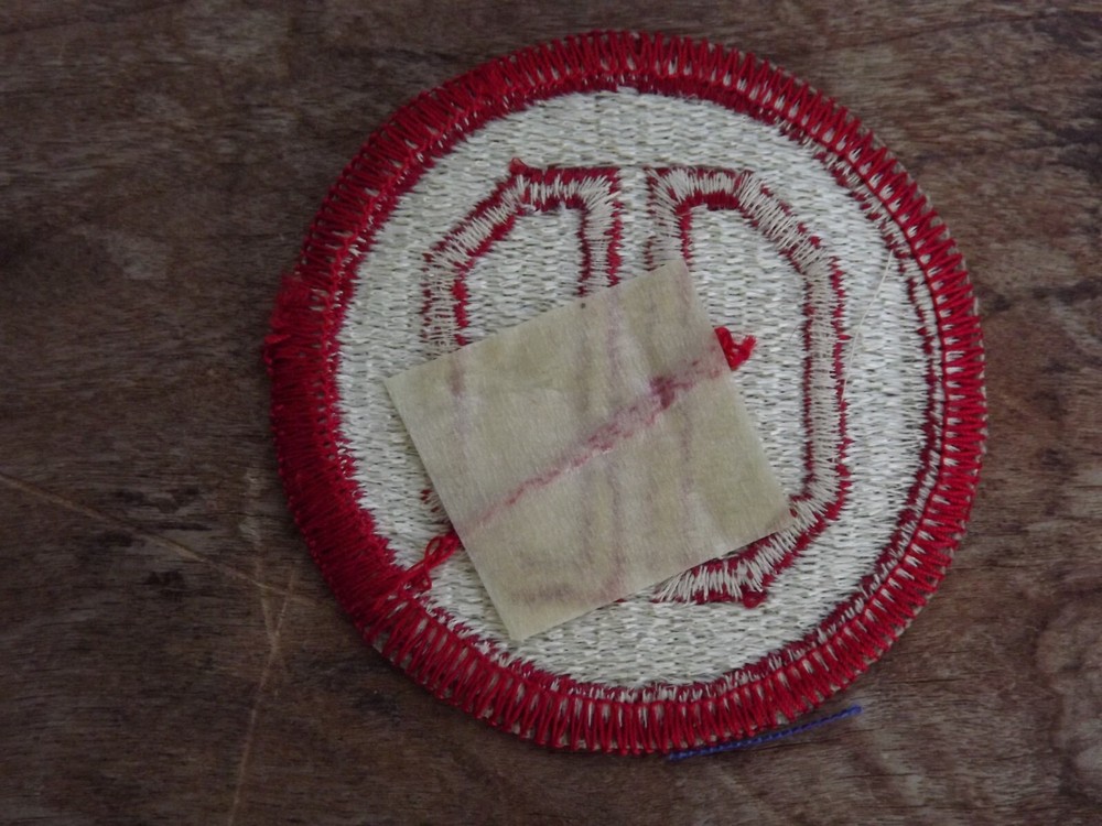 31st Infantry Division Patch, Merrowed Edge - INV# A3596