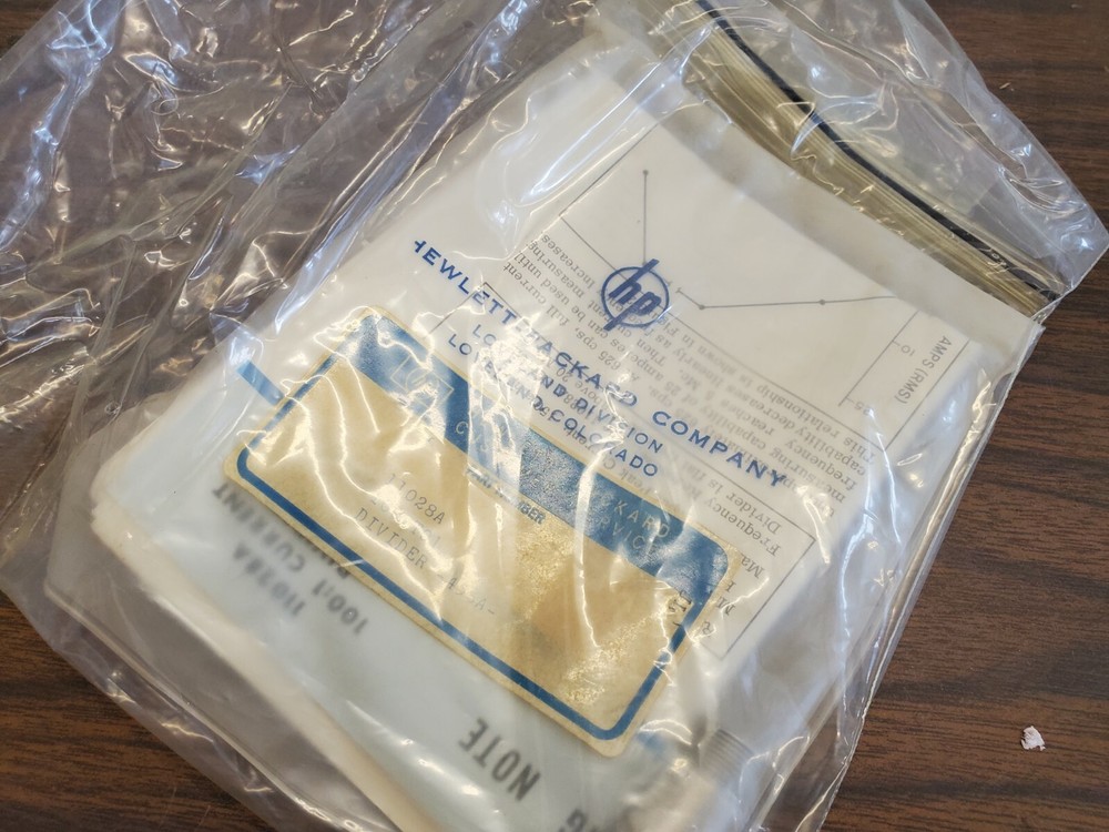 HP 11028A Current Divider 100:1 Current Divider Probe