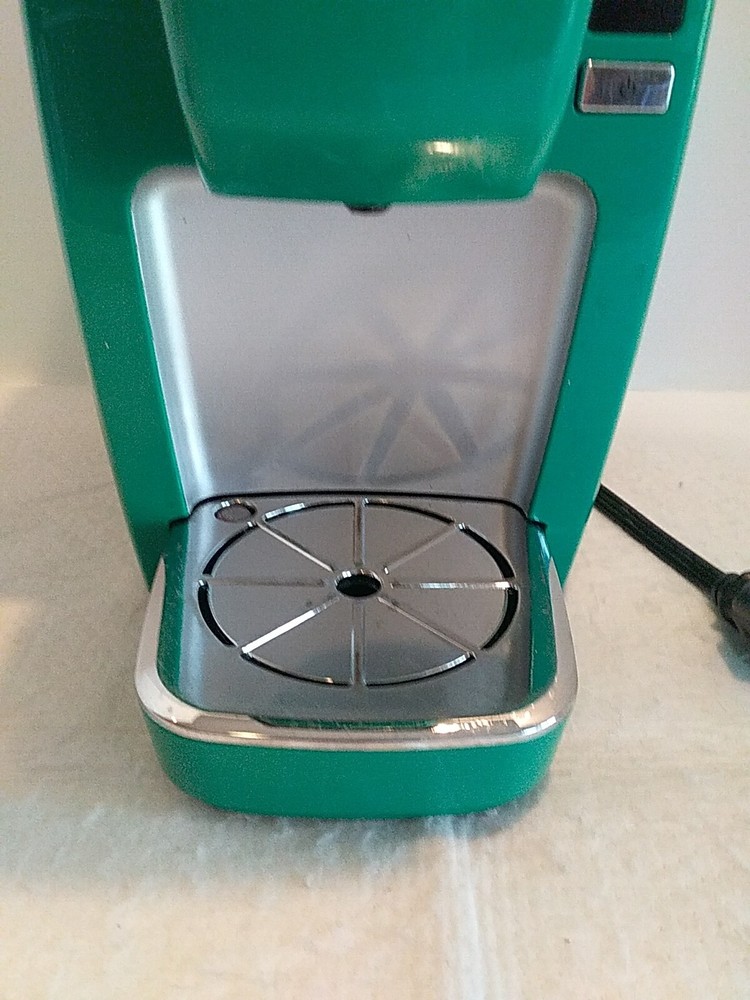 Keurig K10 Mini Plus GREEN Single Serving Coffee Maker TESTED WORKS CLEAN