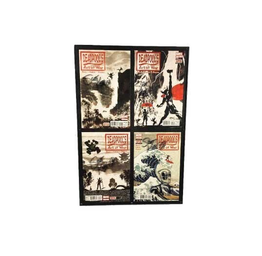 comic book wall mounted display