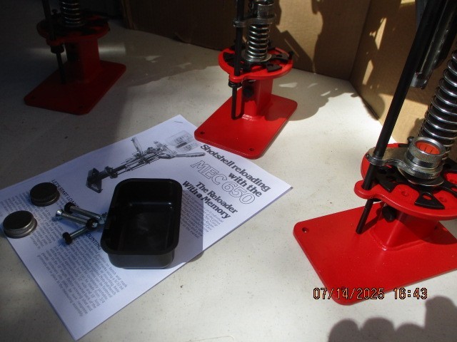 MEC Shotshell Reloader, #650, 12 ga. Progressive