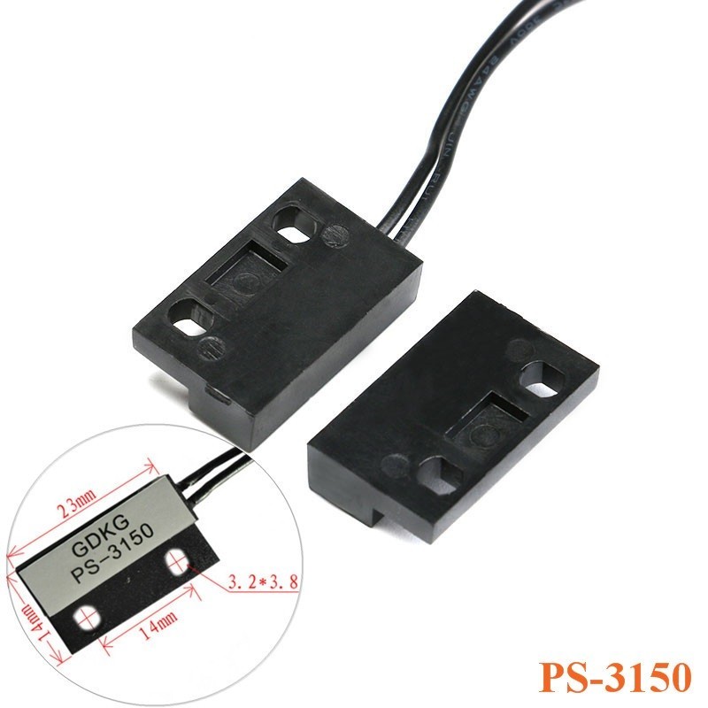 Door Sensor Switch Magnetic Switch Reed Switch 200V For Ecurity Alarm Systems