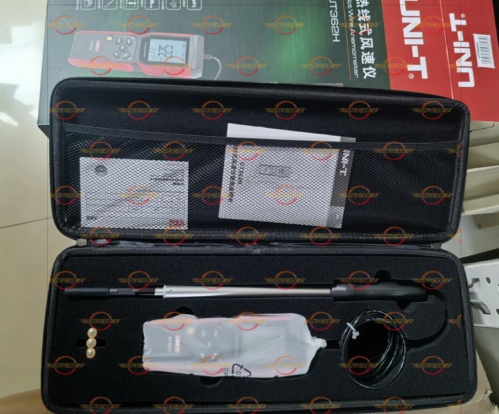 UNI-T UT362H Hot Wire Anemometer Sensor Wind Velocity/Volume/Temperature Tester