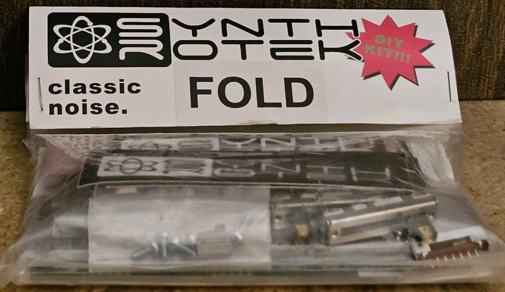 Synthrotek FOLD DIY Kit - Wavefolder / Ring Modulator Eurorack Module