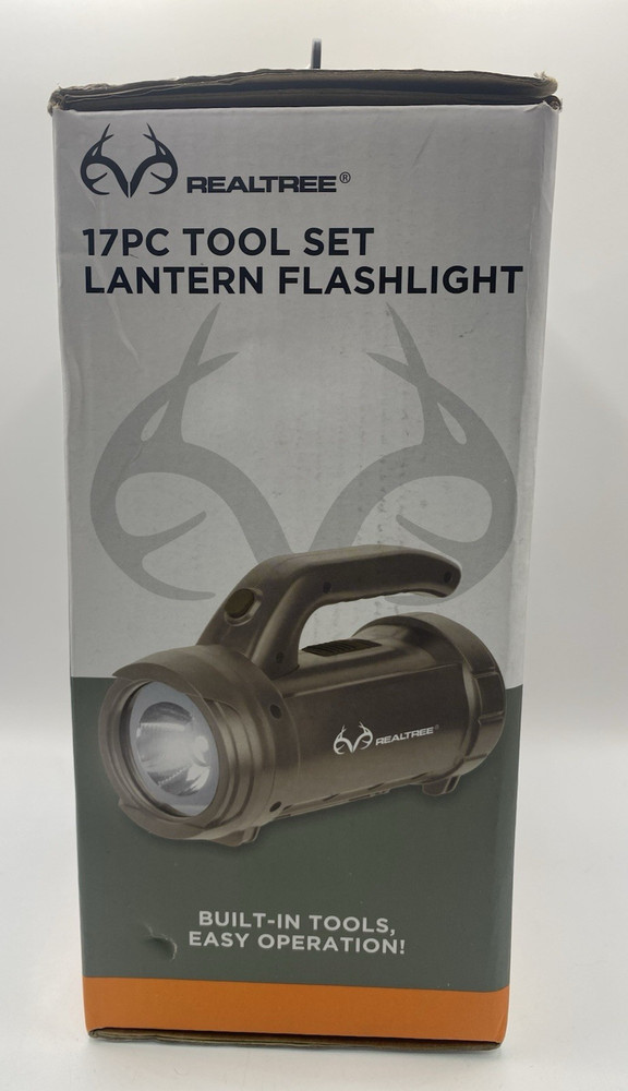 17 PC Tool Set Lantern Flashlight VIVITAR