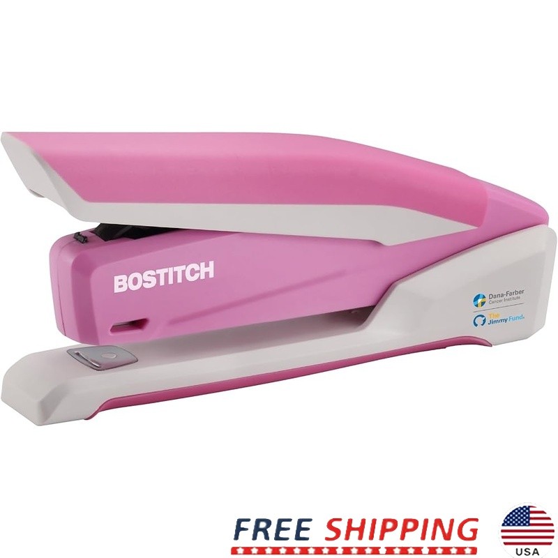One Finger Stapler No Jam Technology Easy Stapling 20 Sheets Built In Remover US