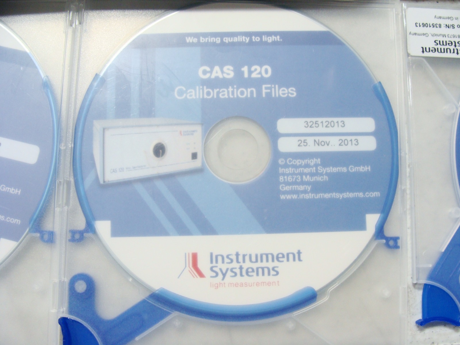 Instrument Systems CAS-120 Array Spectrometer + GON360 Goniometer, Software & ++