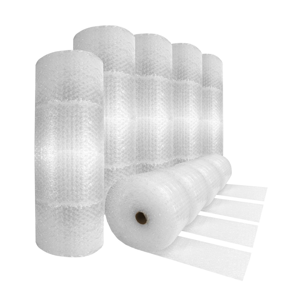 UOFFICE Bulk Bubble Roll 2400 Ft x 12" wide - Medium Bubbles 5/16" Wrap for Pack