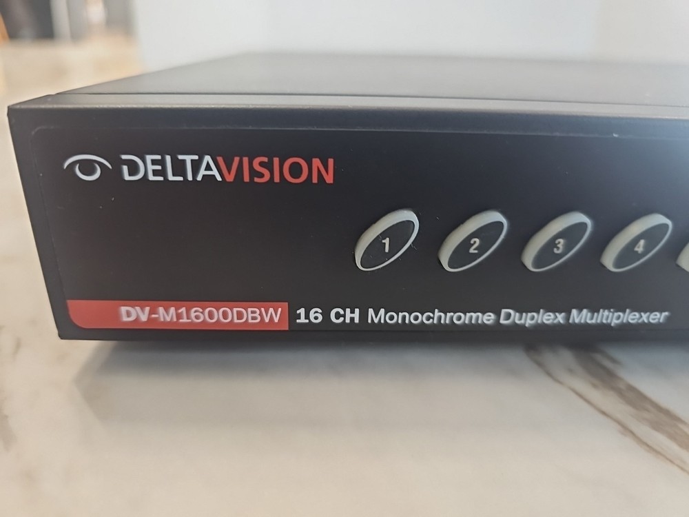 DeltaVision 16 CH Monochrome Duplex Multiplexer DV-M1600DBW