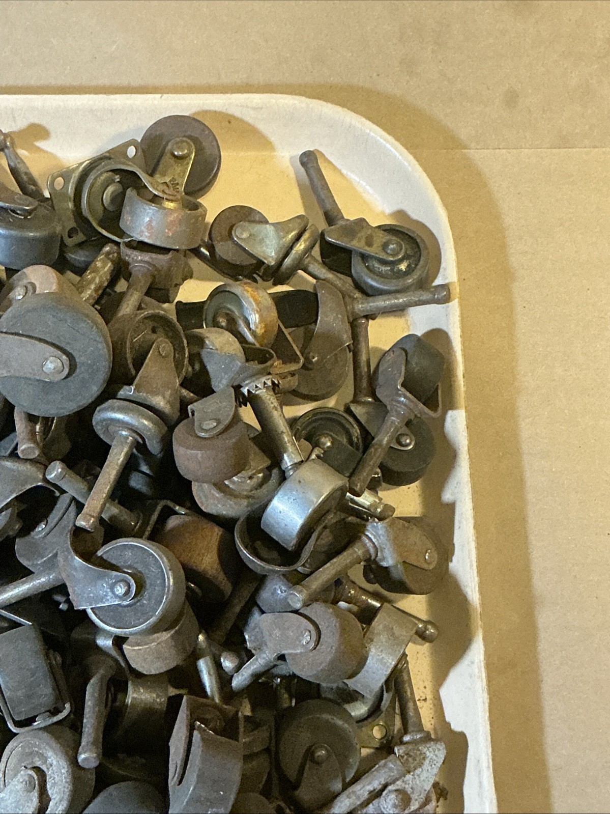 Group Of 130+ Wood/Metal Furniture Casters As Is INV-JDJ79