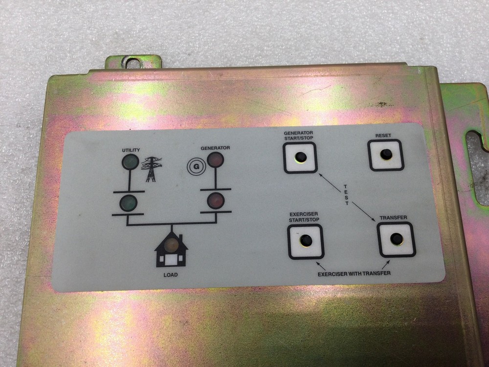GE Zenith Controls Push Button Control Panel for 200 Amp Type A Transfer Switch
