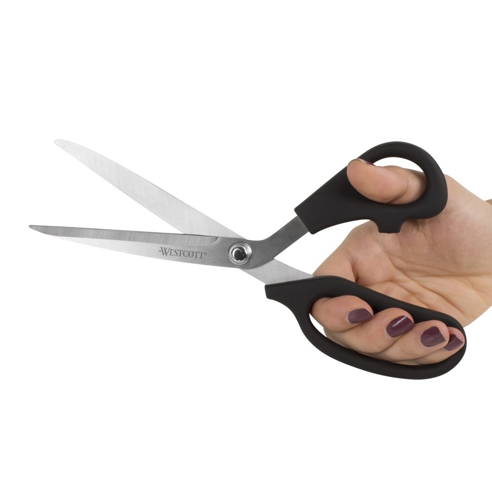 9" Multipurpose Scissors All Purpose Plus Bent Stainless Steel Sewing