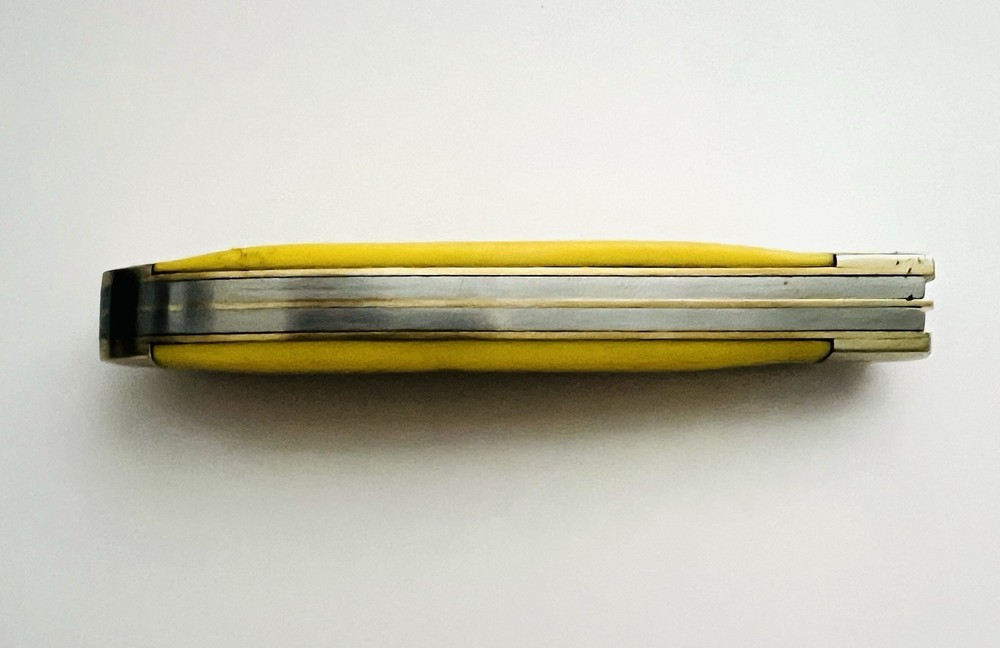 Schrade Old Timer Pocket Knife | Yellow | Model 940TY