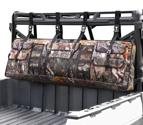 Double UTV Tool Carrier Soft Case, Quick Release Hunting Tool Bag Camouflage