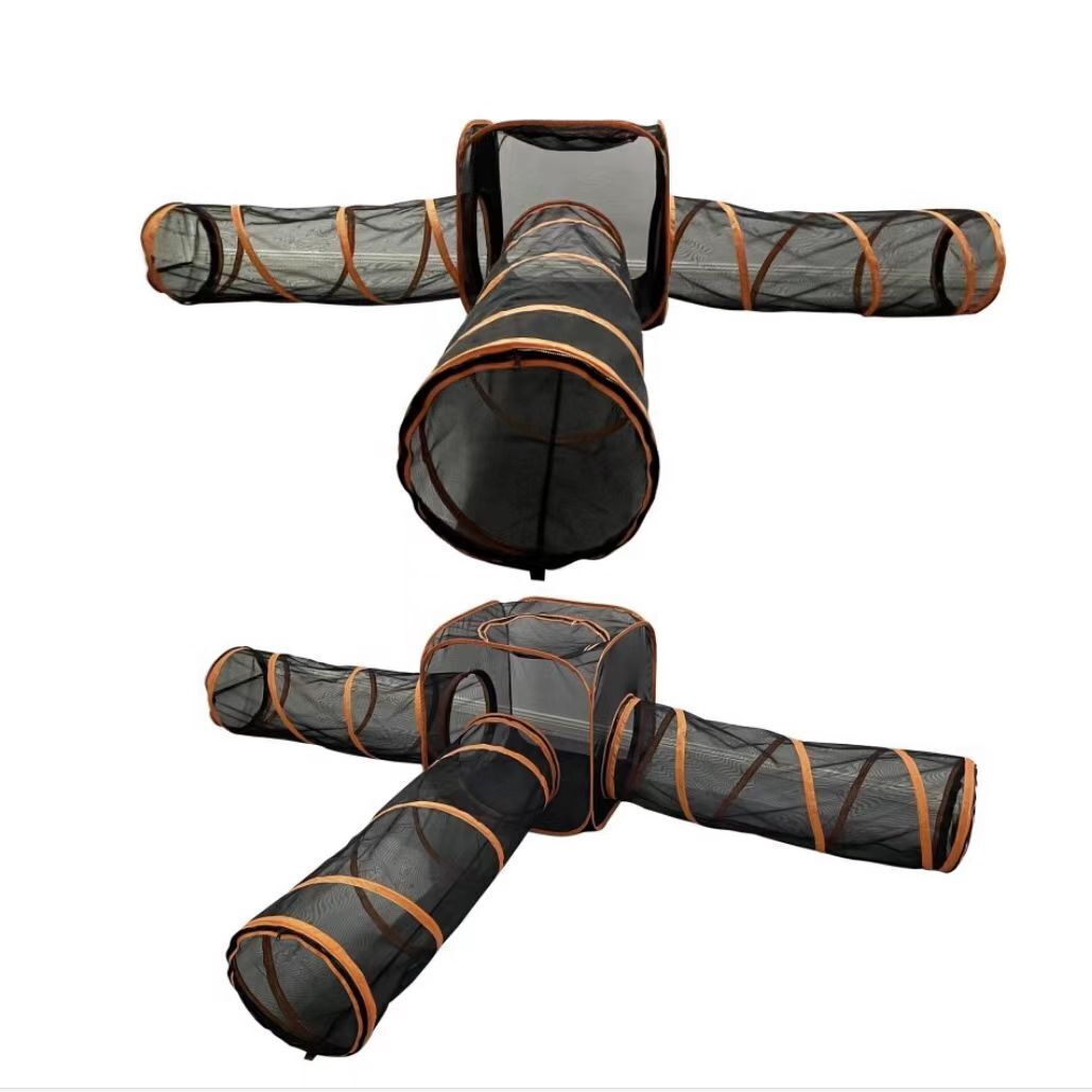 6-In-1 Outdoor Large Portable Pet Cat Playpen Play Tent Tunnel House Enclosures