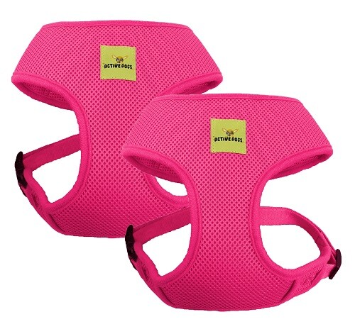 2-Pack Dog Pet Vest Harness Strap Adjustable Mesh Small Medium Large XL No Pull