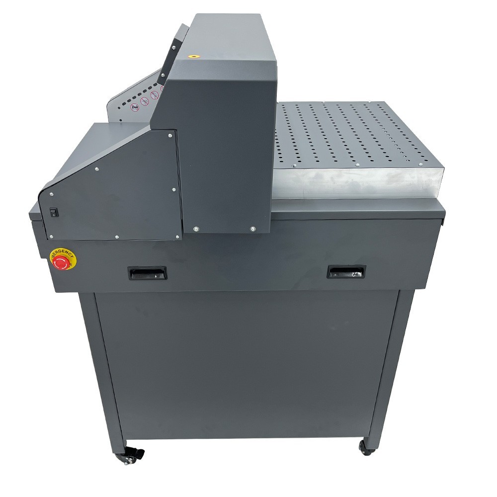 Electric Paper Cutter 18" 460mm Cutting Length Automatic Stack Paper Trimmer Gui