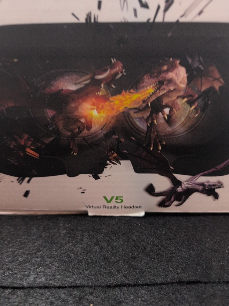 Destek V5 Virtual Reality Headset With Bluetooth Remote Brand New