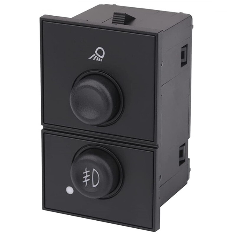 Fog Lamp Switch Cargo Light Control for 2003-2007 Chevy Cadillac GMC Bluish LED