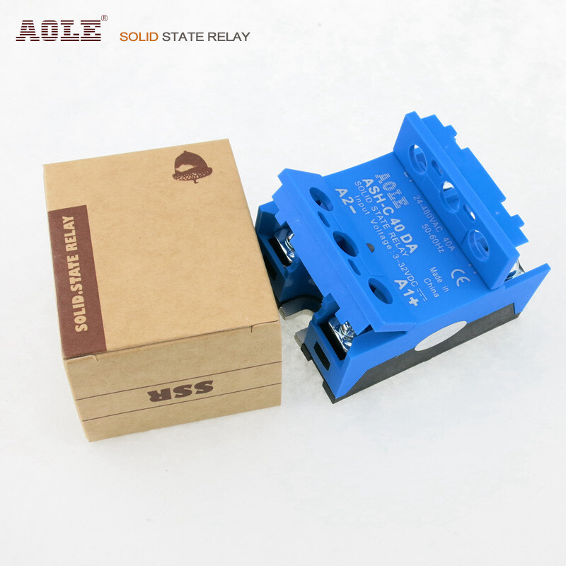 Single-phase solid state relay ASH-C 40DA DC-AC 40A