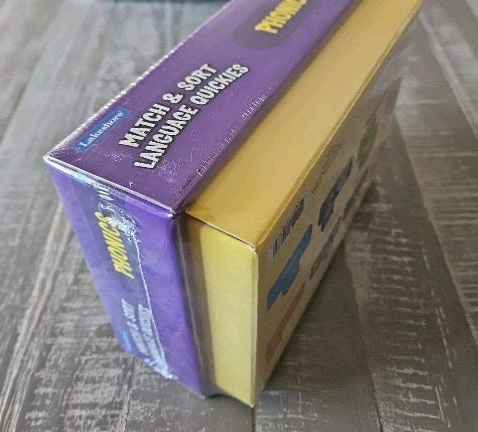 Lakeshore Phonics Match & Sort Language Quickies Grades 2-3 (PP579) NEW SEALED