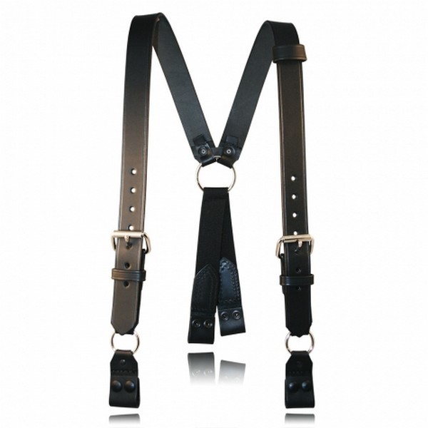 Boston Leather Model 9177 Firefighter‚s Suspenders, Loop Attachment