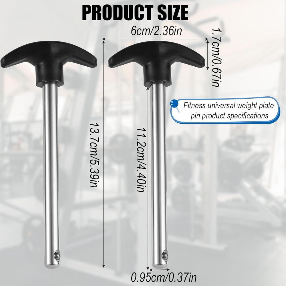 Weight Stack Pin Locking Space Universal Selector Loading Pin for Home Gym Exerc