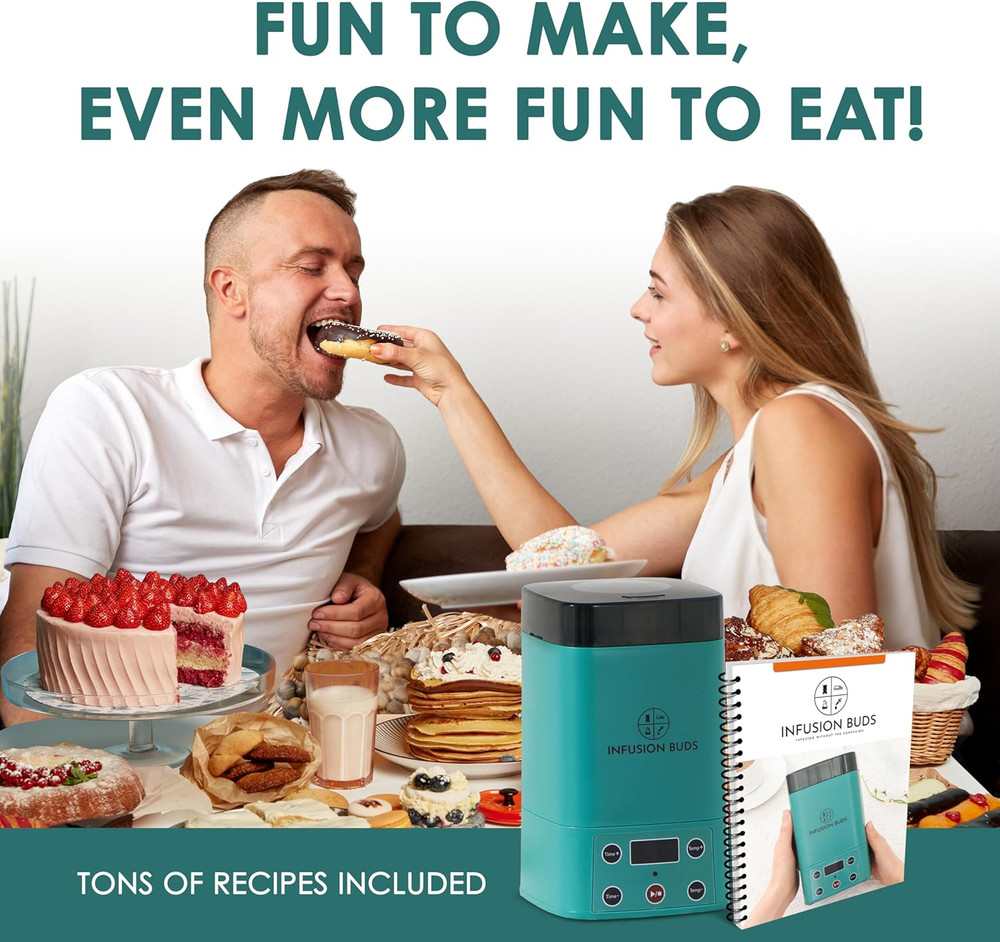 2-In-1 Decarboxylator & Infuser | Butter Maker Machine & Infuser -Compact Design