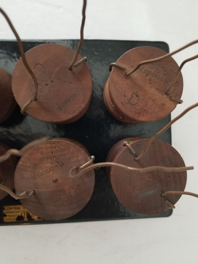 Vintage Central Scientific RESISTANCE SPOOLS for Wheatstone Bridge