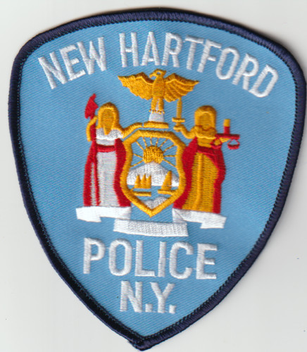 New Hartford NY non shield shape patch