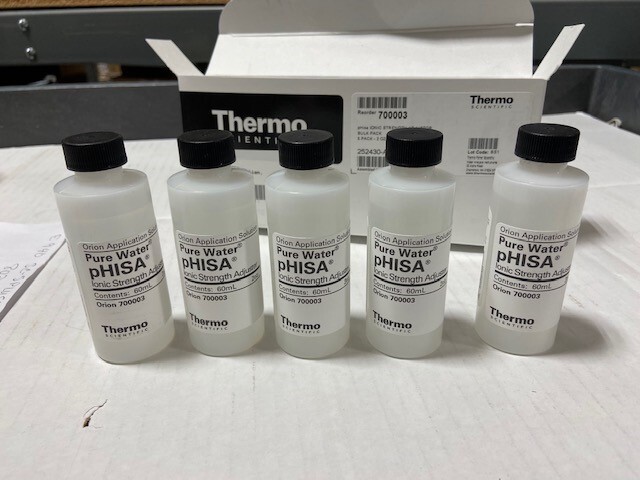 Thermo Scientific - 70003 pHisa Ionic Strength Adjustor Bulk Pack - NEW