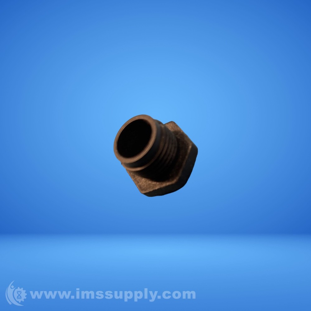 Hex Black Slotted Plug FNIP