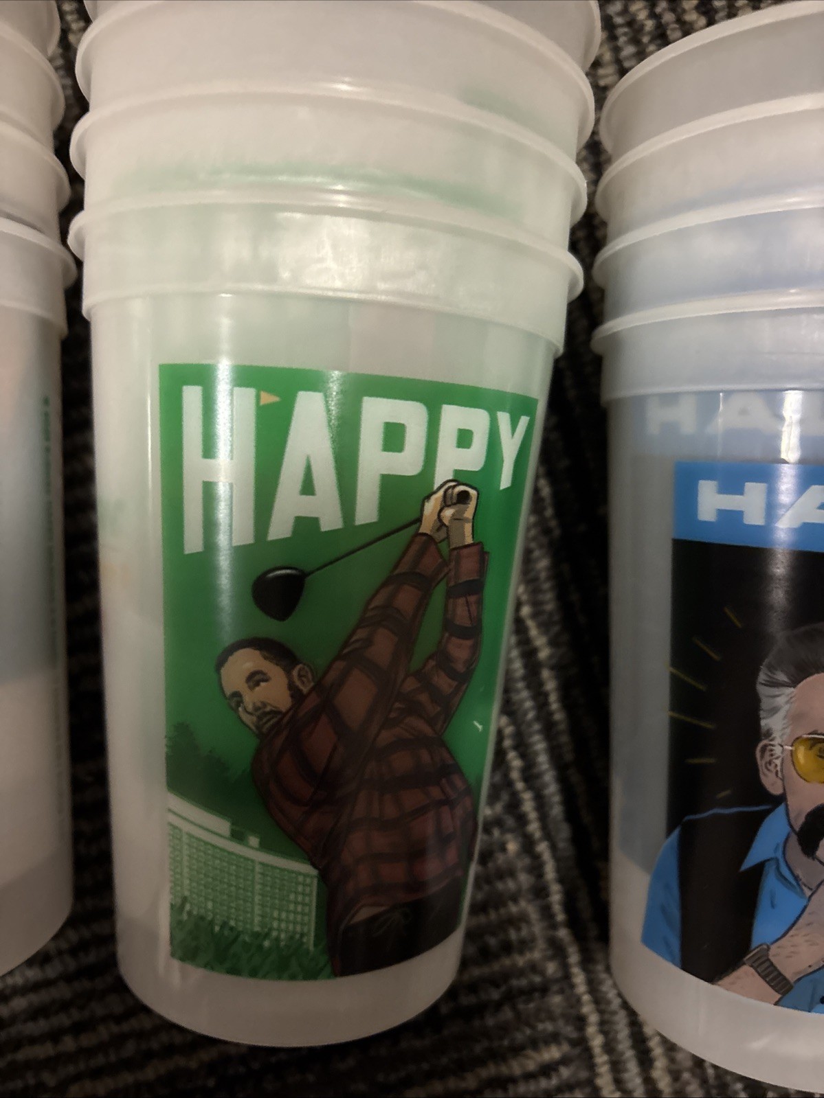 happy gilmore 2 All 4 Subway cups