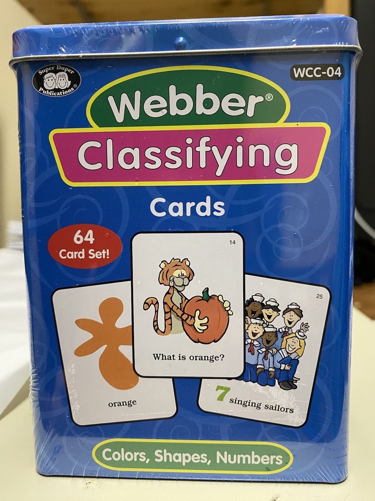 Super Duper: Classifying: Colors, Shapes, Numbers (New)