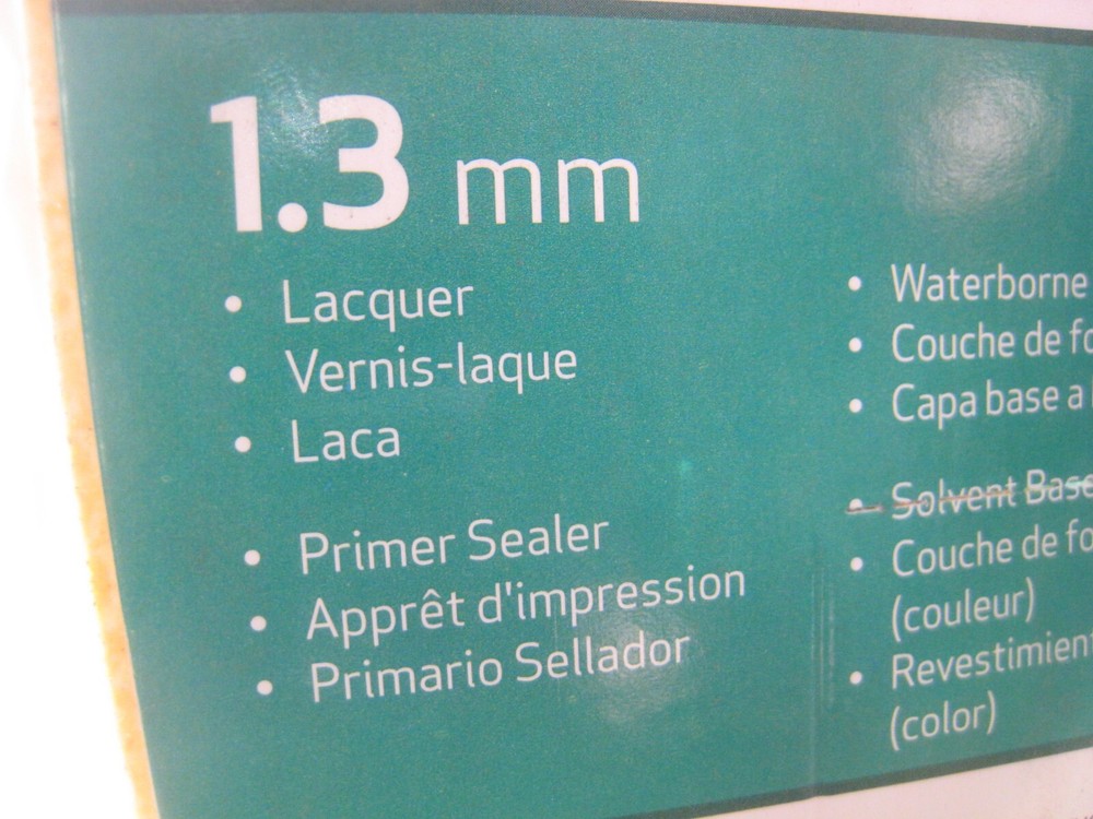 3M 16583 Accuspray Single Atomizing Head, Green, 1.3 mm