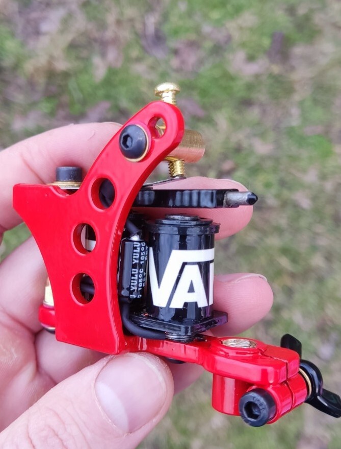 New Handmade Reliable Tattoo Machine Double Coil Fast VANS Liner Small Medium