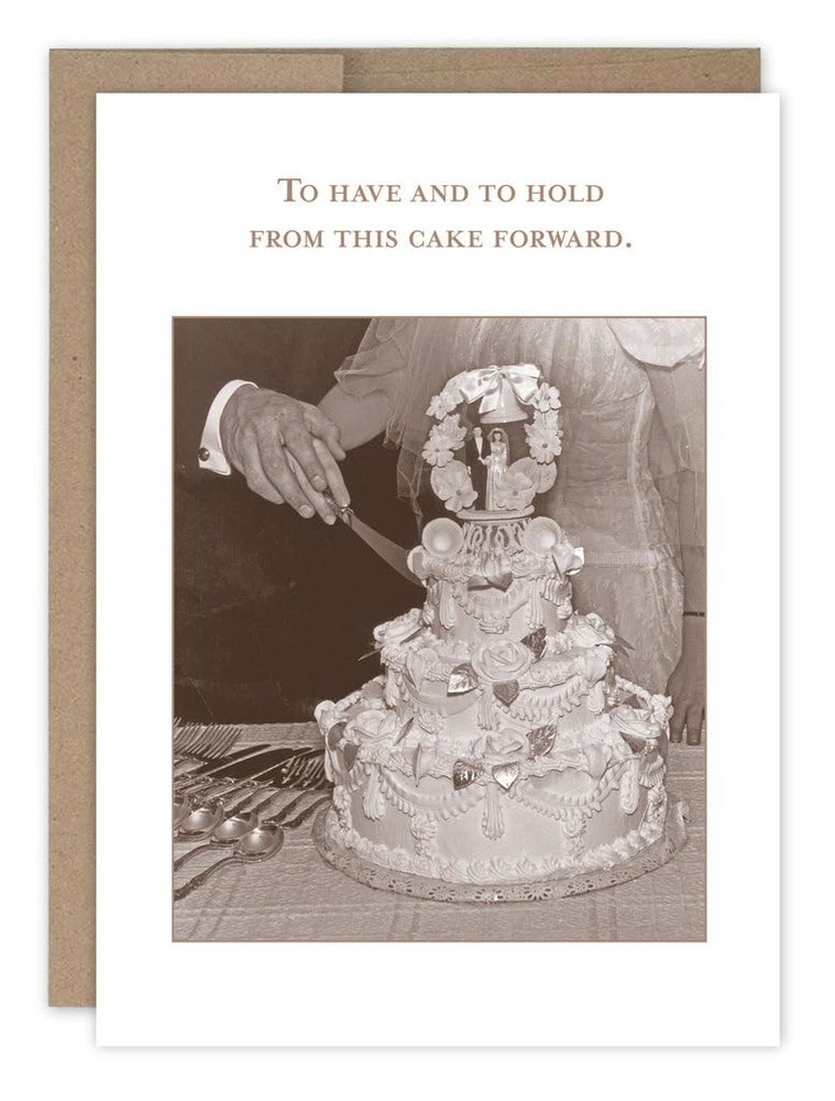 This Cake Forward Wedding Card
