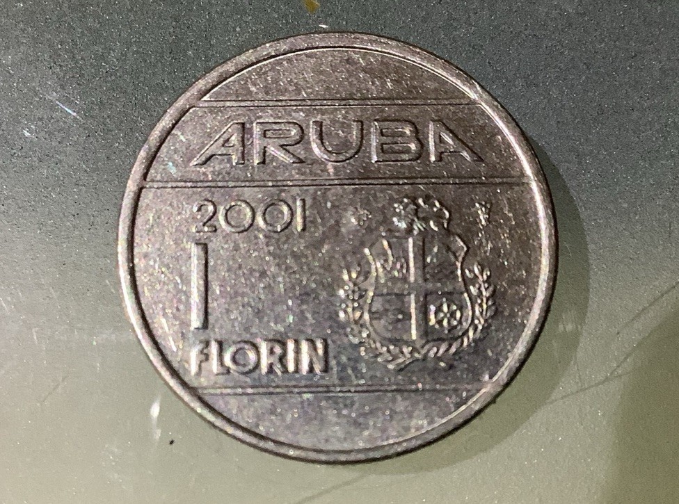 Aruba 1 Florin 2001 Circulated