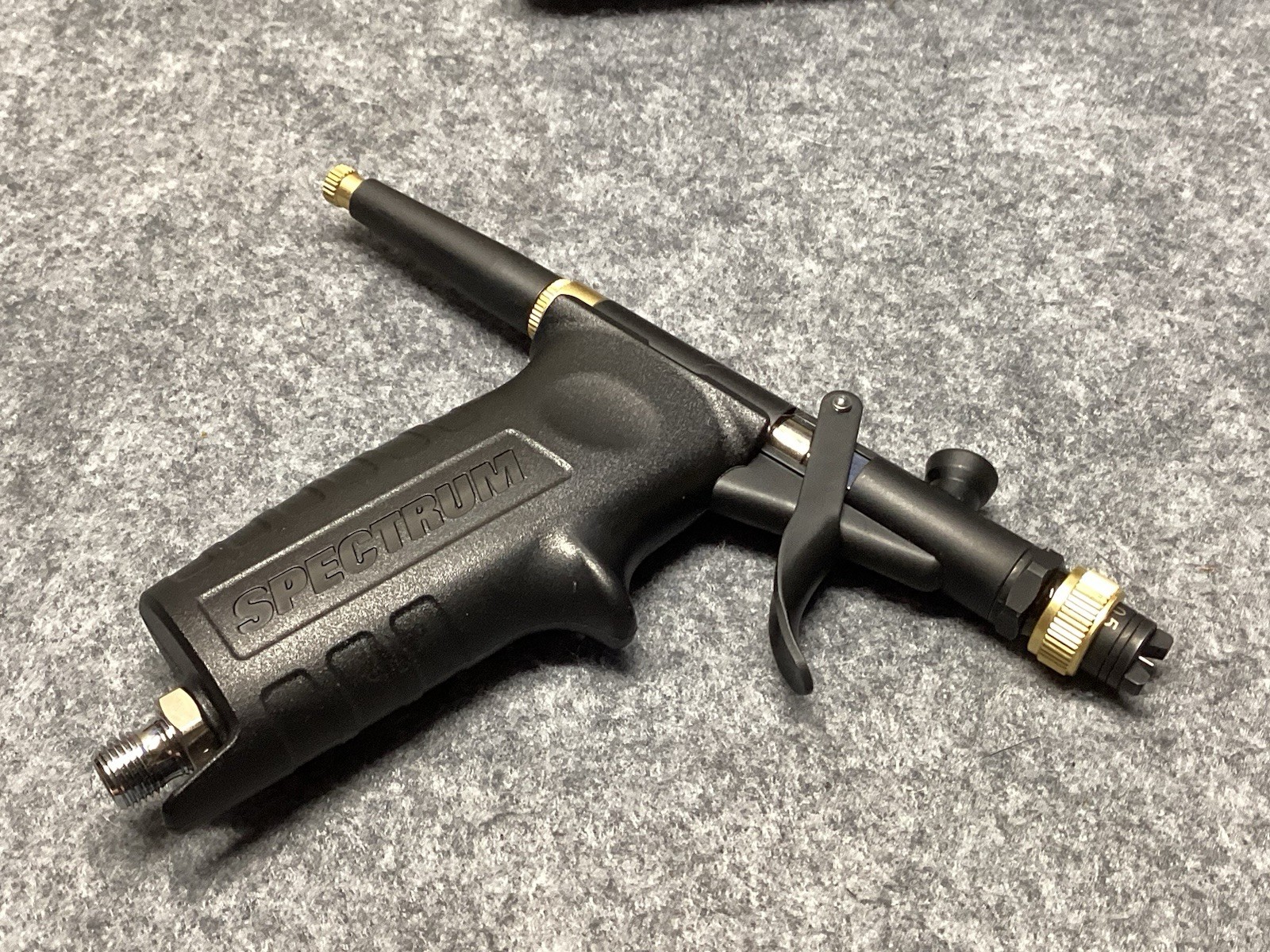 Black Widow Gravity-Feed, Dual-Action Trigger Airbrush #59584 - Used - Very Nice