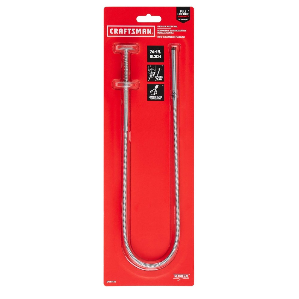 CRAFTSMAN Flexclaw Mechanical Fingers Pickup Tool, Flexible Grabber Tool